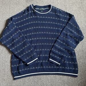 Hill Archer Vintage Sweater Made In USA Size XL Mens 100% Cotton